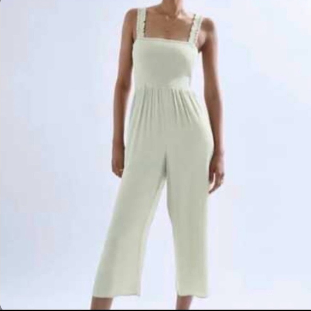 Wilfred Aritzia Cream Jumpsuit